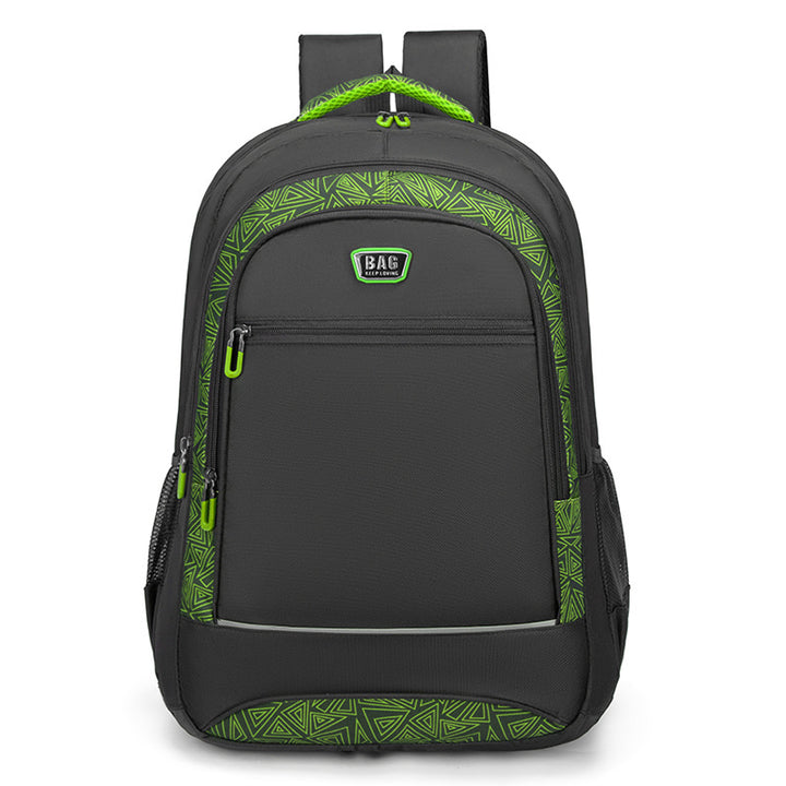 Versatile Geometric Pattern Travel Backpack