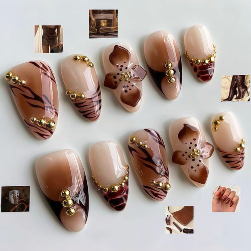 Artistic Decorative Press-On Nail Kit