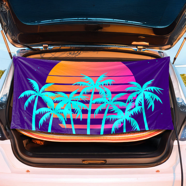Beach blanket with cheerful summer motif Bowlift