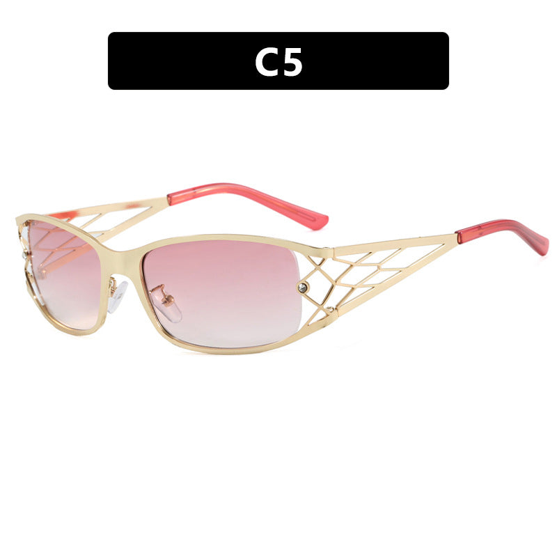Women stylish sunglasses with structuring design and UV protection Bowlift