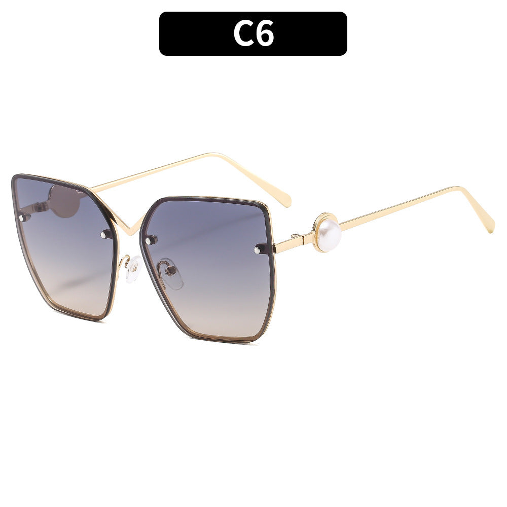 Angular Oversized Sunglasses