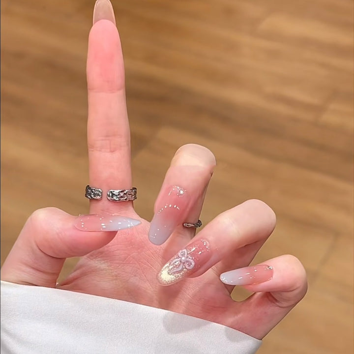 Decorative Floral Nail Art Set
