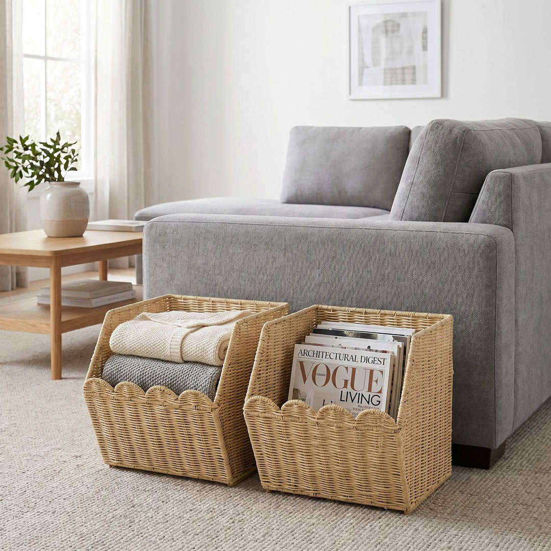 Multi-Storage Woven Organizer Bowlift