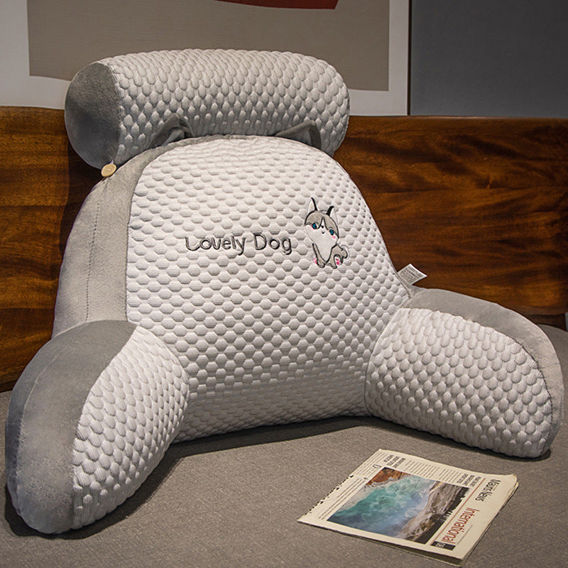 Plush Neck Support Pillow in Bunny Design Bowlift