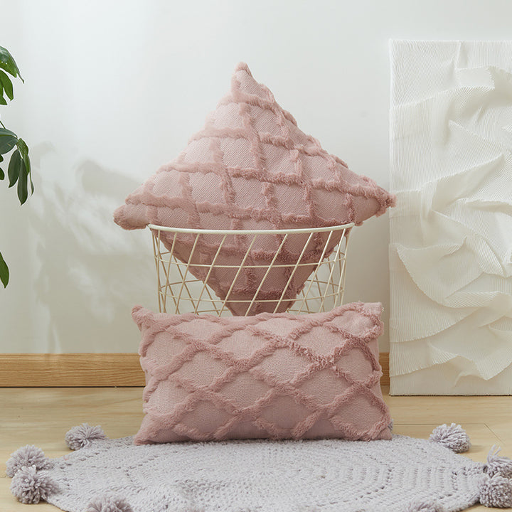 Textured Cozy Decorative Throw Pillow