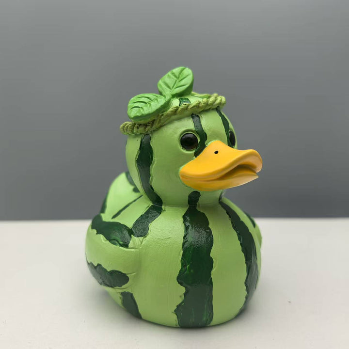 Funny rubber duck with strawberry design Bowlift