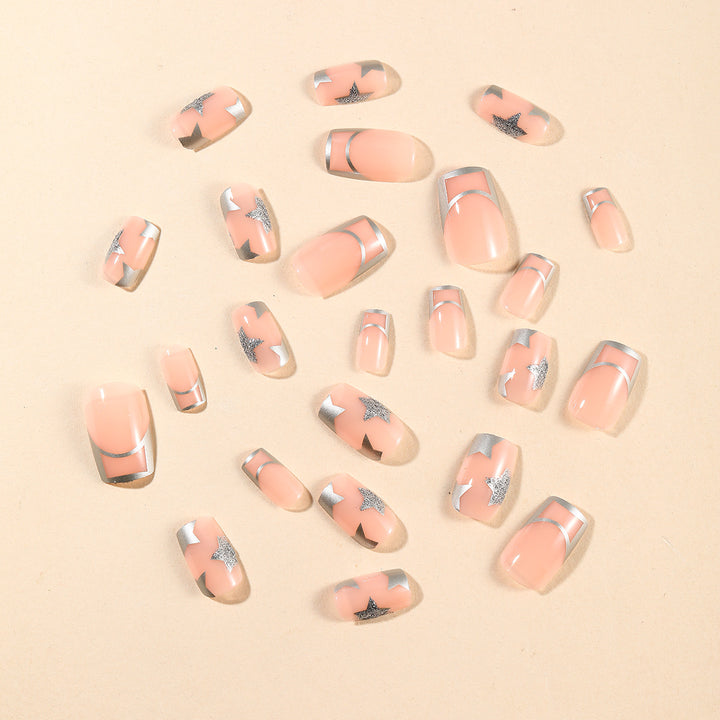 Elegant French Tip Nail Art Bowlift
