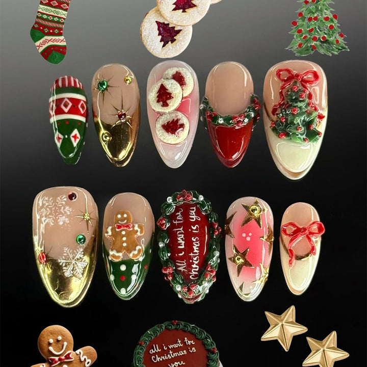 Festive Nail Art Set Bowlift