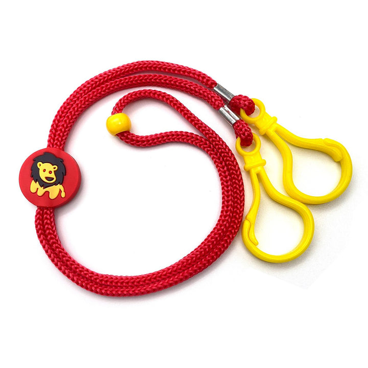 Adjustable Eyewear Retainer with Fun Dinosaur Design Bowlift