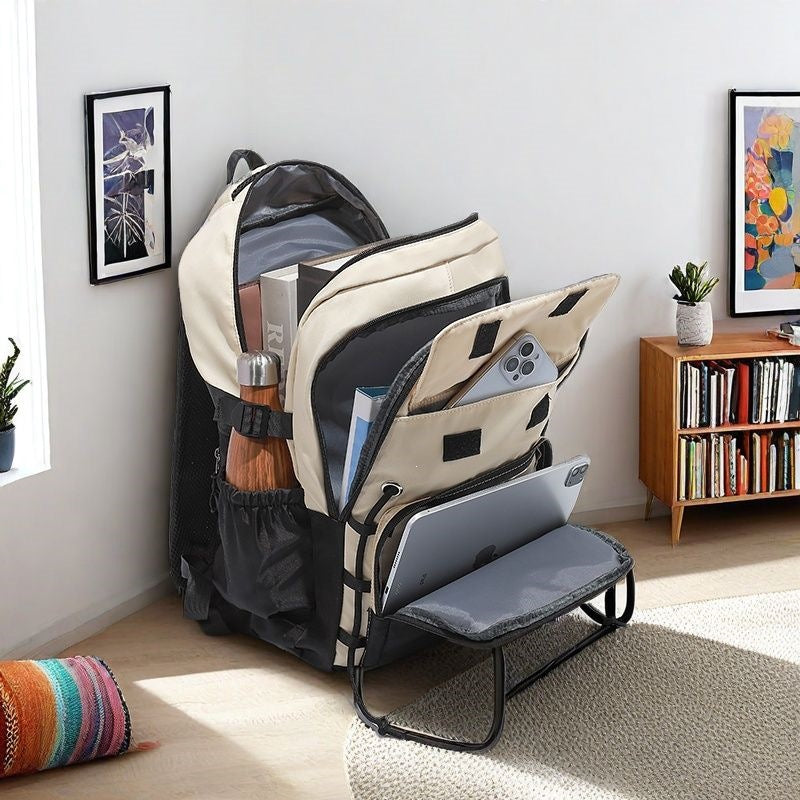 Multifunctional Backpack with Expandable Storage Bowlift