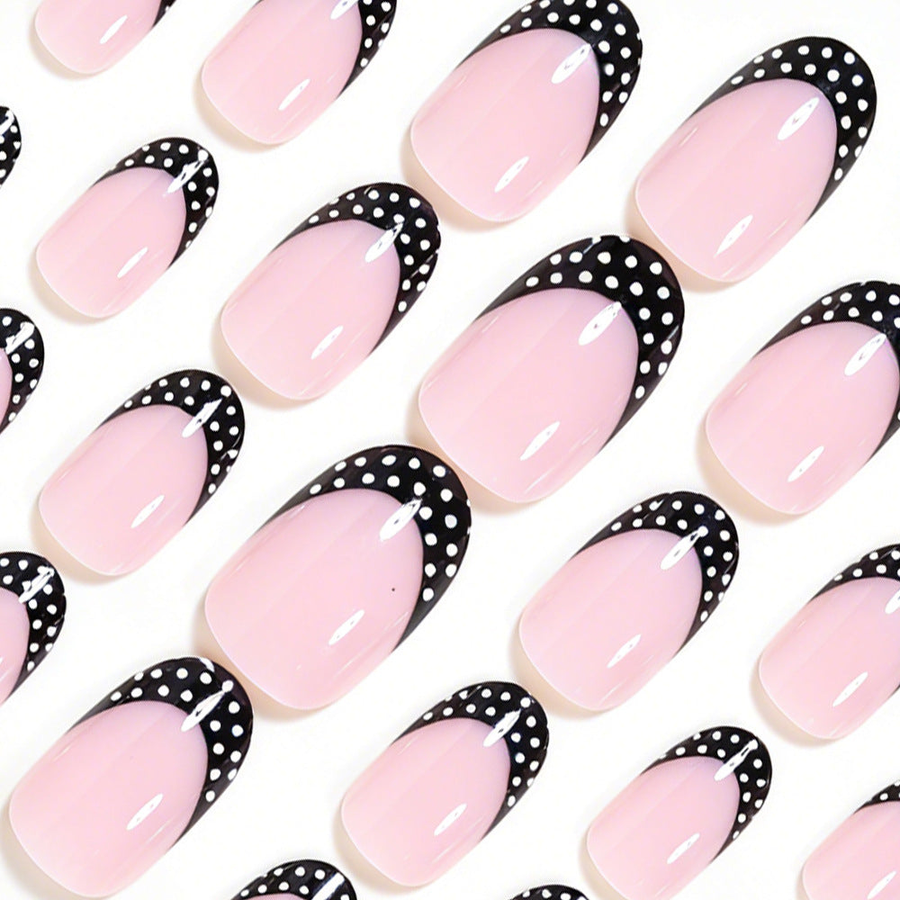 Designer French Tip Nail Art Bowlift