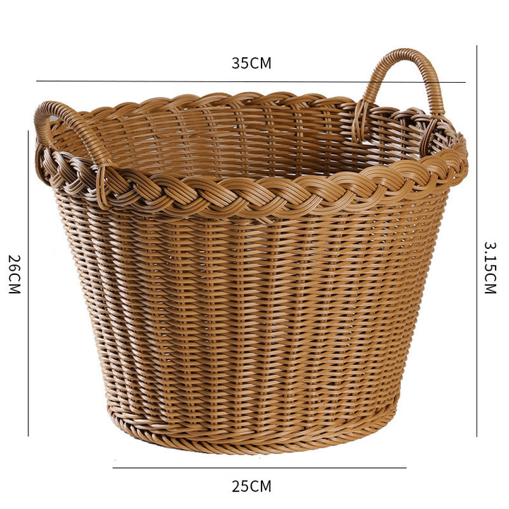Stylish Woven Storage Basket Bowlift