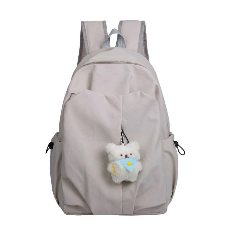 Functional Soft Fabric Backpack Bowlift