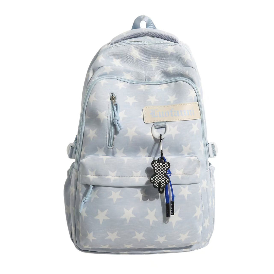 Star-Print Adventure Backpack Bowlift