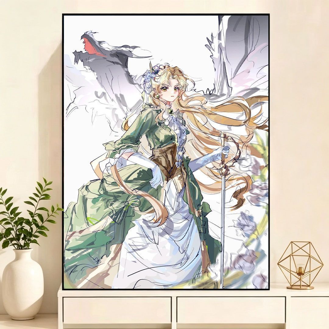 Elegant Enchanted Forest Dress Bowlift