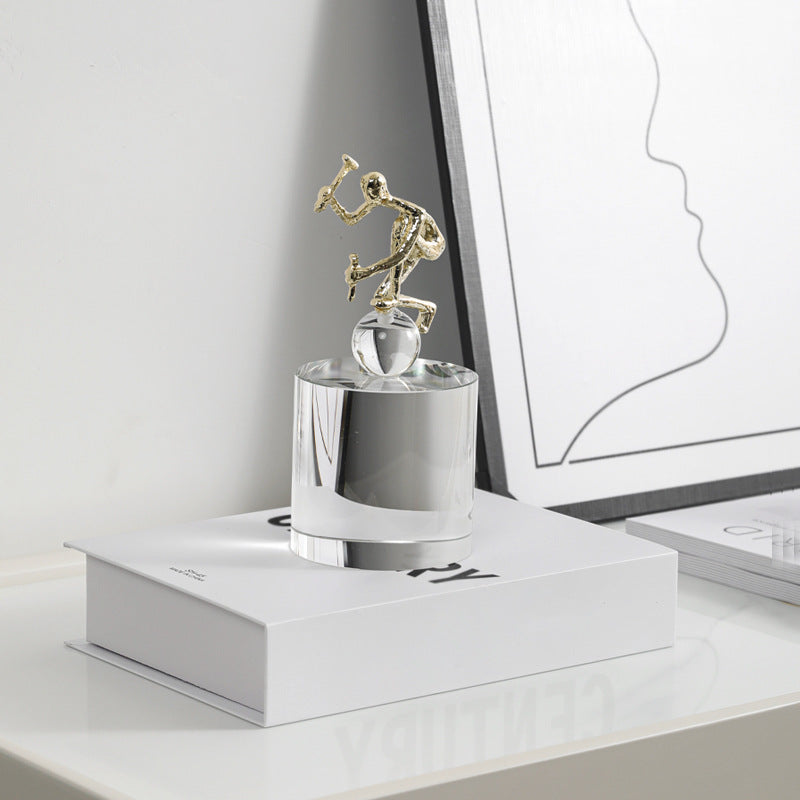 Sculptural Decorative Acrobat Figurine