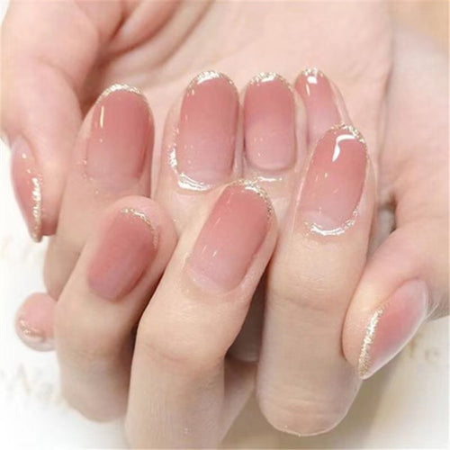 Elegant Ombre French Tip Nail Extensions Bowlift