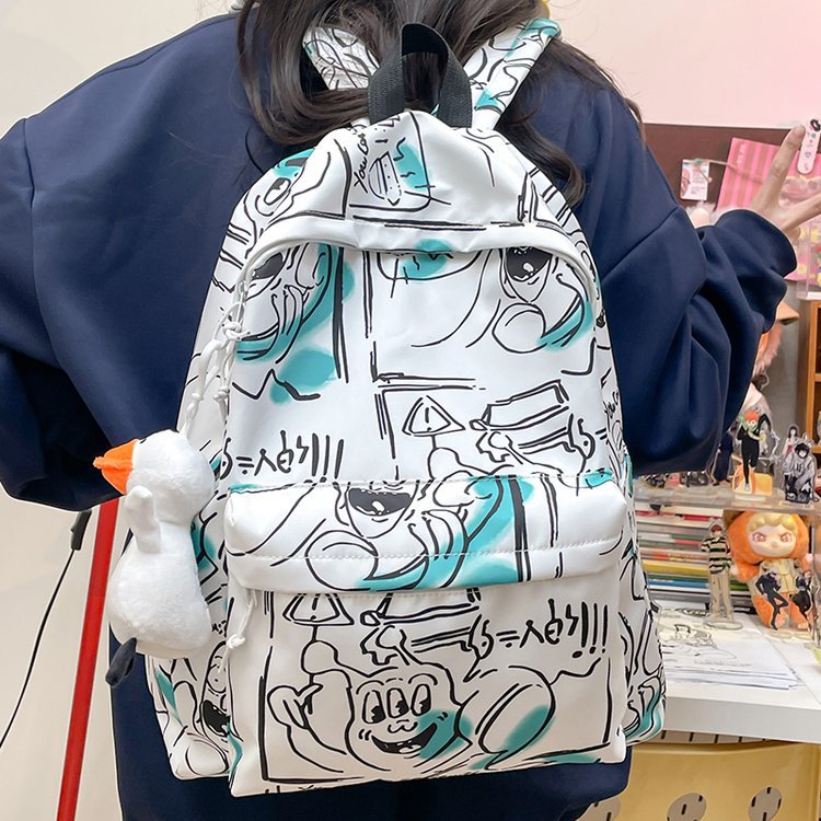 Backpack in Modern Comic Design Bowlift