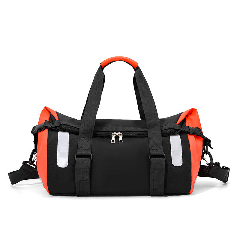 Multifunctional Sports Duffel Bag with Durable Material and Smart Compartment Design Bowlift