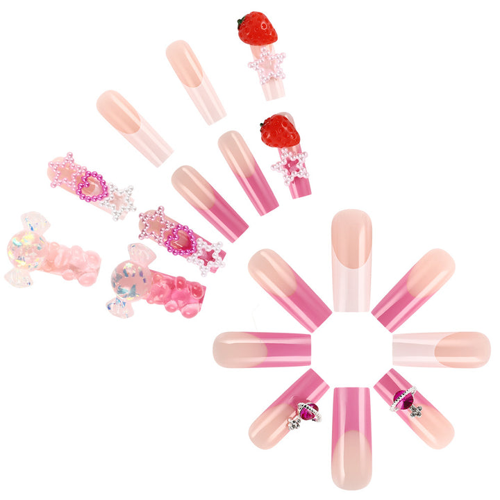 Decorative Press-On Nail Art Kit Bowlift