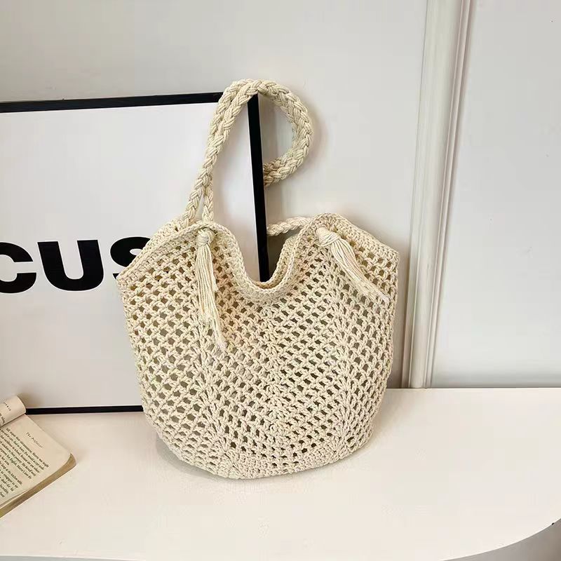 Handcrafted mesh tote bag Bowlift