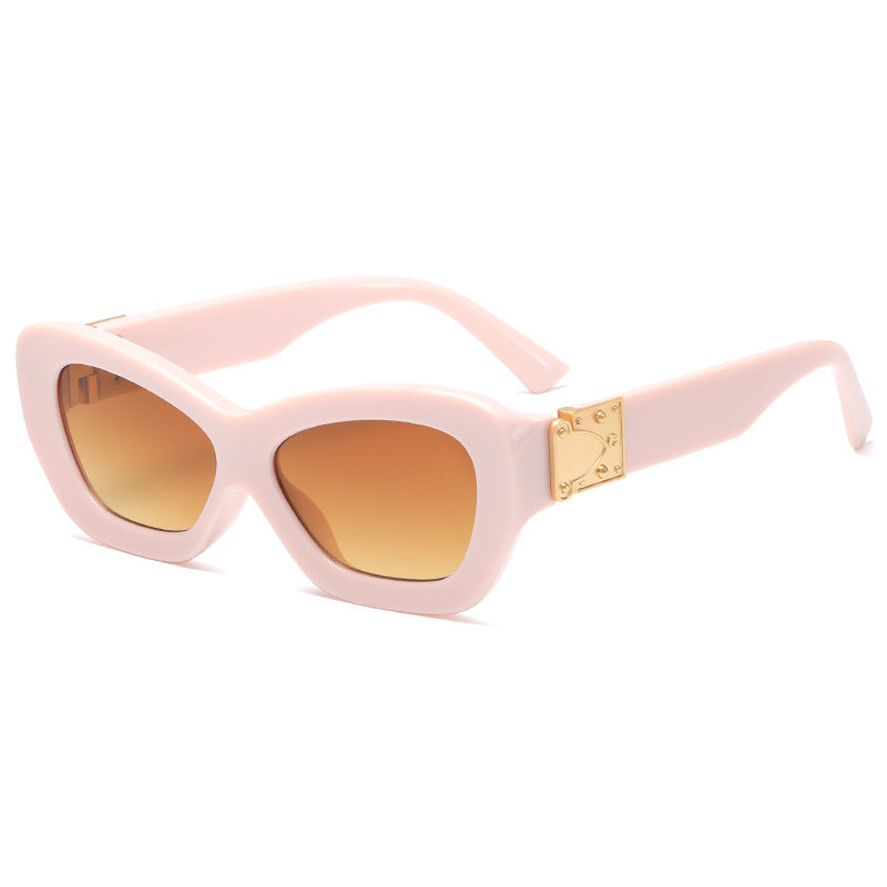 Ladies extravagant structured corrective glasses Bowlift