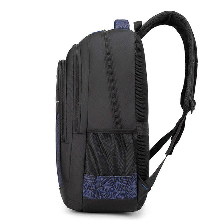 Stylish Geometric Print Backpack Bowlift