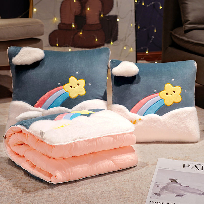 Plush Cushion Set with Cactus Design Bowlift