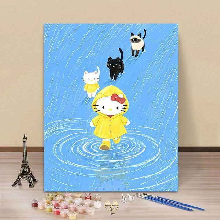 Cute Animal-Themed DIY Painting Kit Bowlift