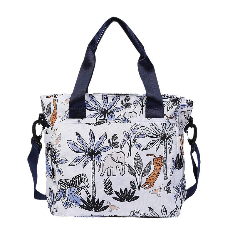 Stylish Animal Print Tote Bag Bowlift