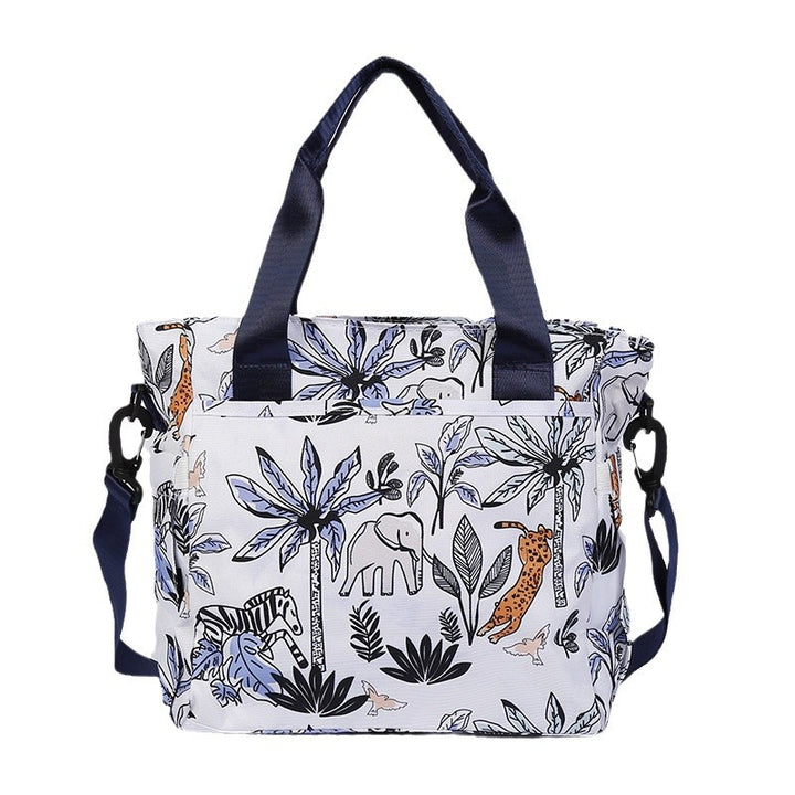 Stylish Animal Print Tote Bag Bowlift