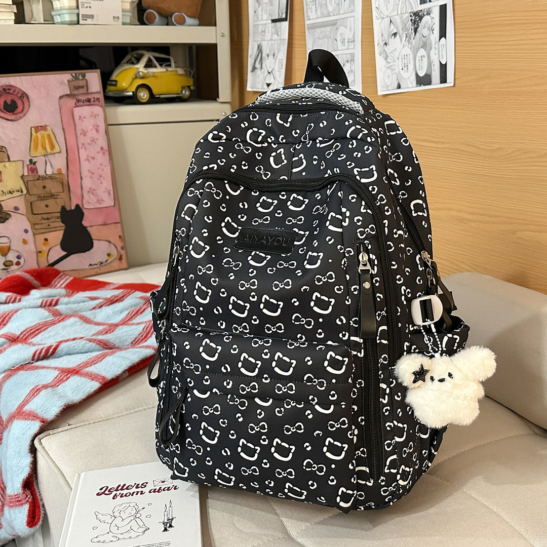 Playful Printed Backpack