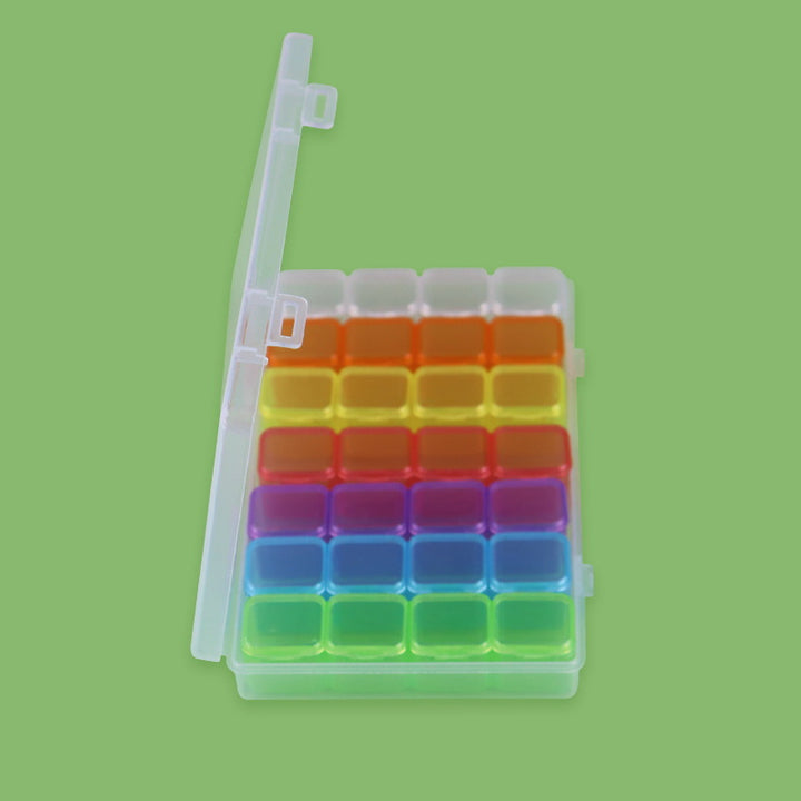 Multi-Sectional Craft Supply Storage Organizer Bowlift
