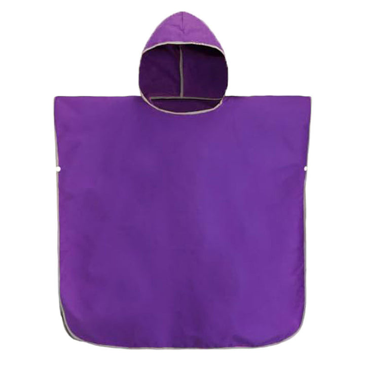 Water-repellent hooded poncho Bowlift