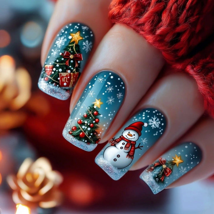 Winter Nail Art Set Bowlift