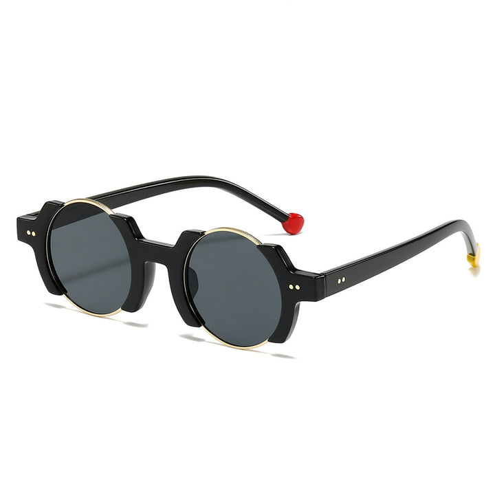 Unique Geometric Frame Sunglasses Bowlift 1787812353