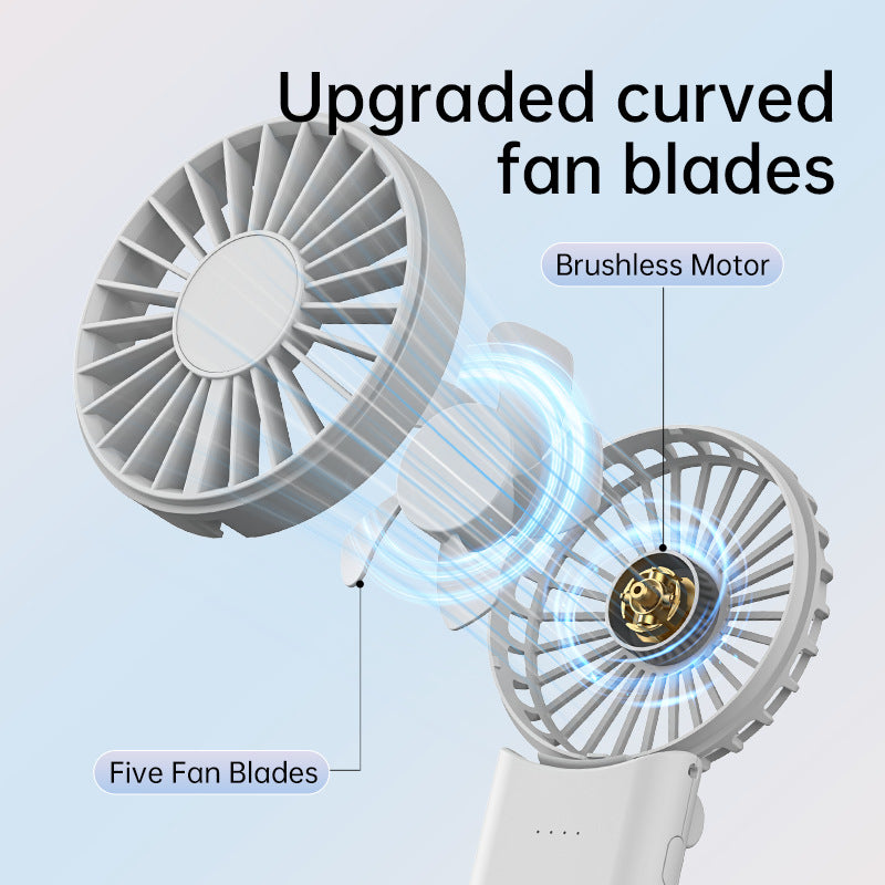 Unisex Handheld Rechargeable Personal Fan Bowlift