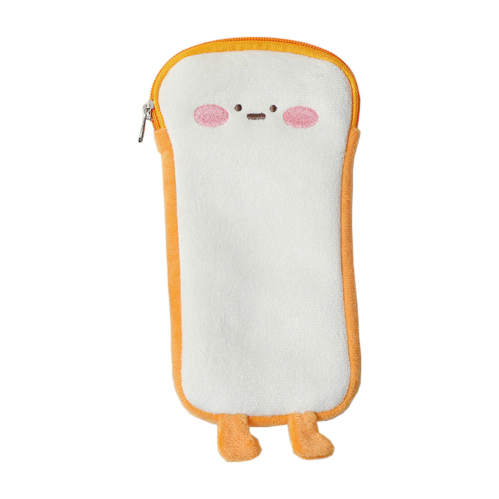 Plush Cartoon-Themed Pencil Case Bowlift