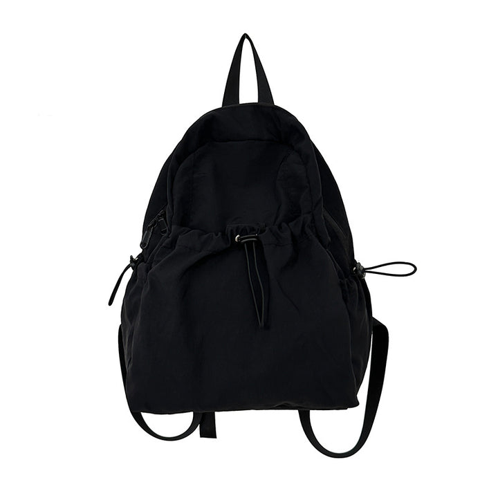 Leisure backpack with innovative drawstring and comfortable carrying system Bowlift