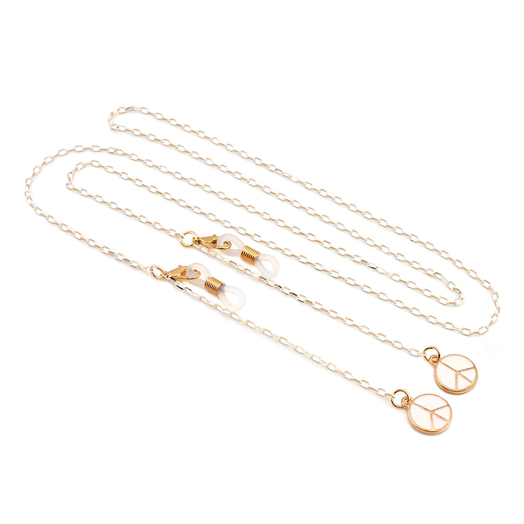 Elegant Geometric Eyewear Chain Bowlift