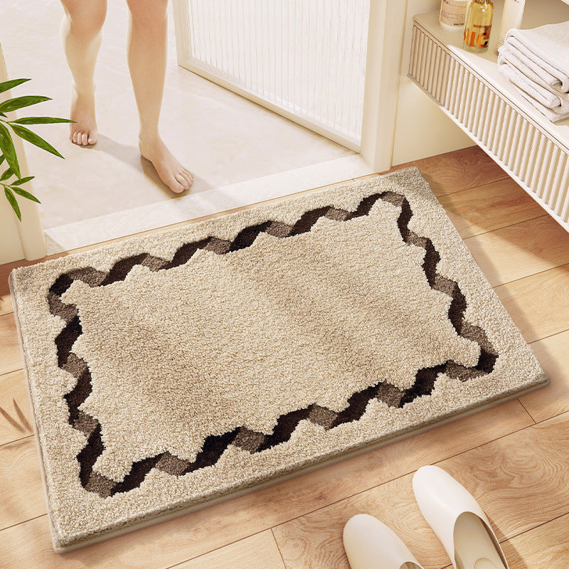 Desert Landscape Bath Rug Bowlift