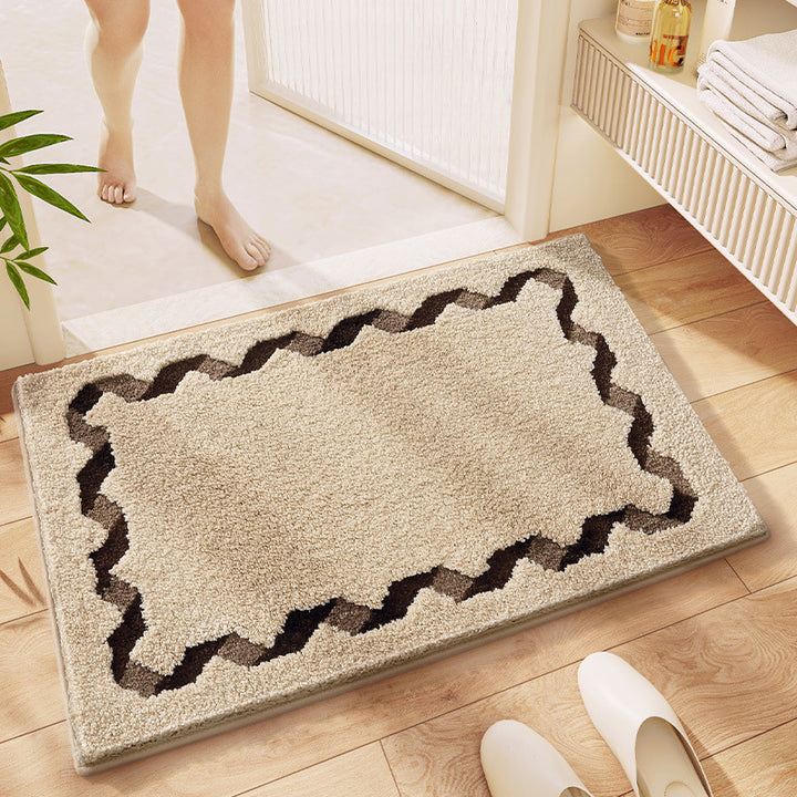 Desert Landscape Bath Rug Bowlift