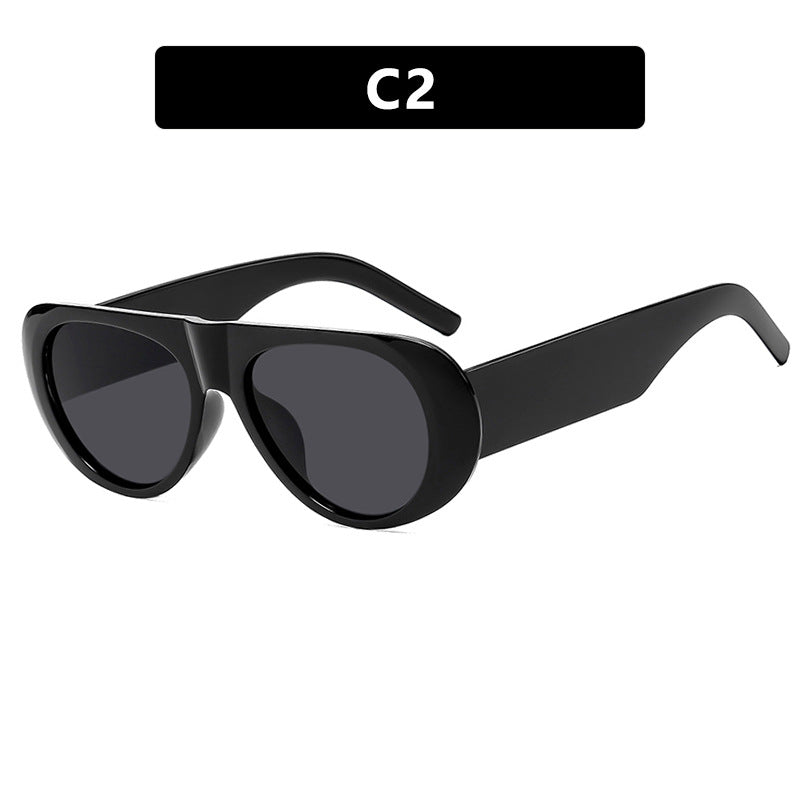 Women's Cat-Eye Sunglasses with stylish plastic frame and protective UV filter Bowlift