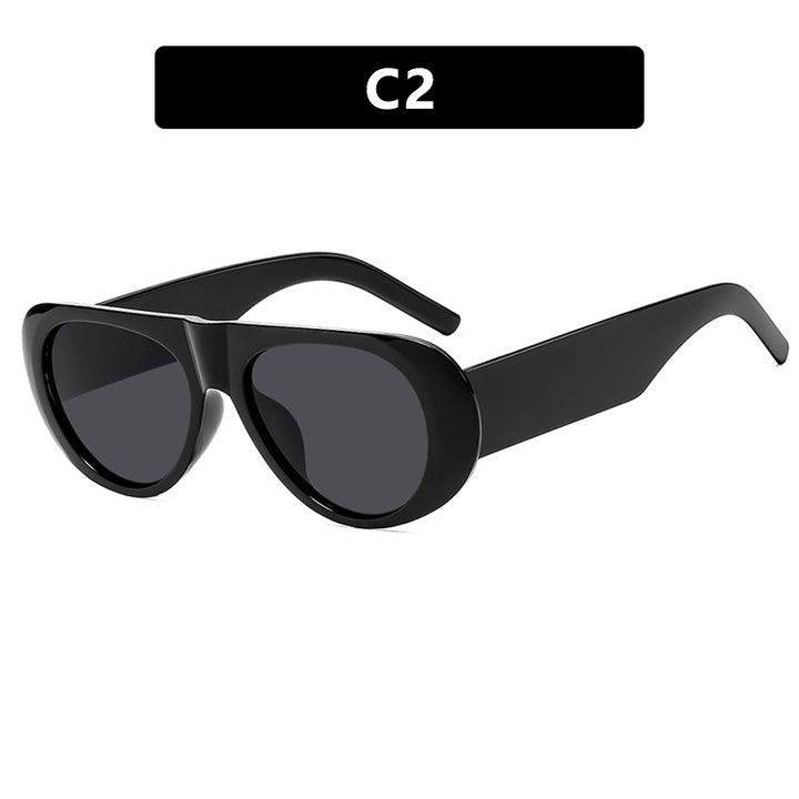 Women's Cat-Eye Sunglasses with stylish plastic frame and protective UV filter Bowlift