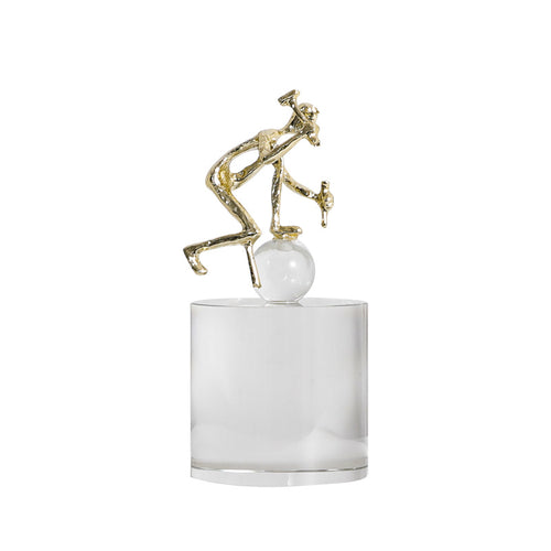 Sculptural Decorative Acrobat Figurine