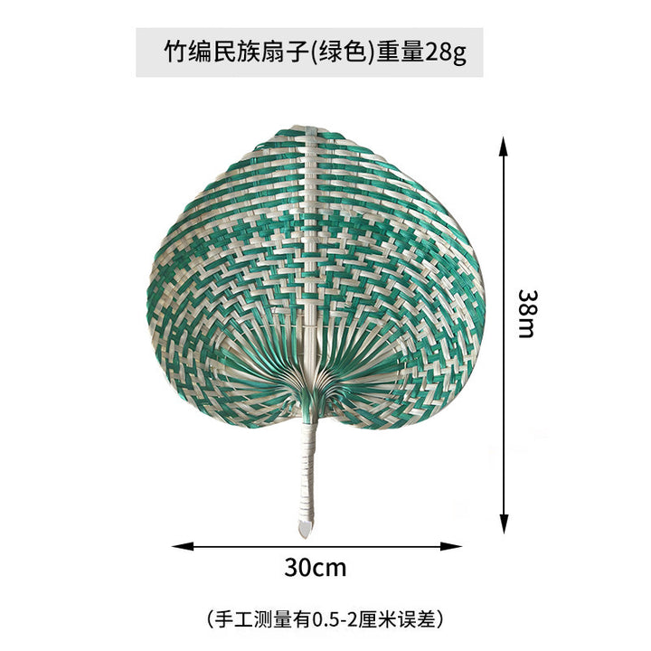 Ladies handcrafted fan made from sustainable materials Bowlift