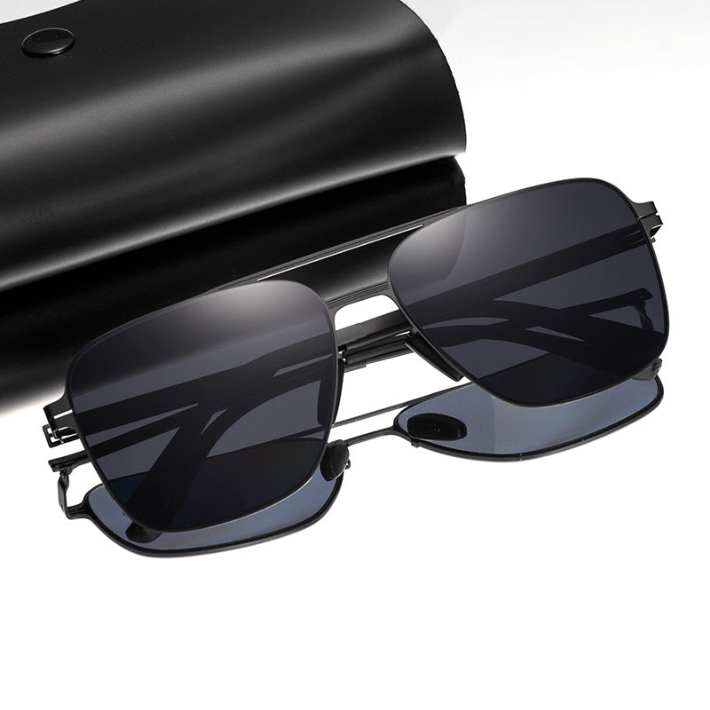 Premium Wide Frame Sunglasses Bowlift