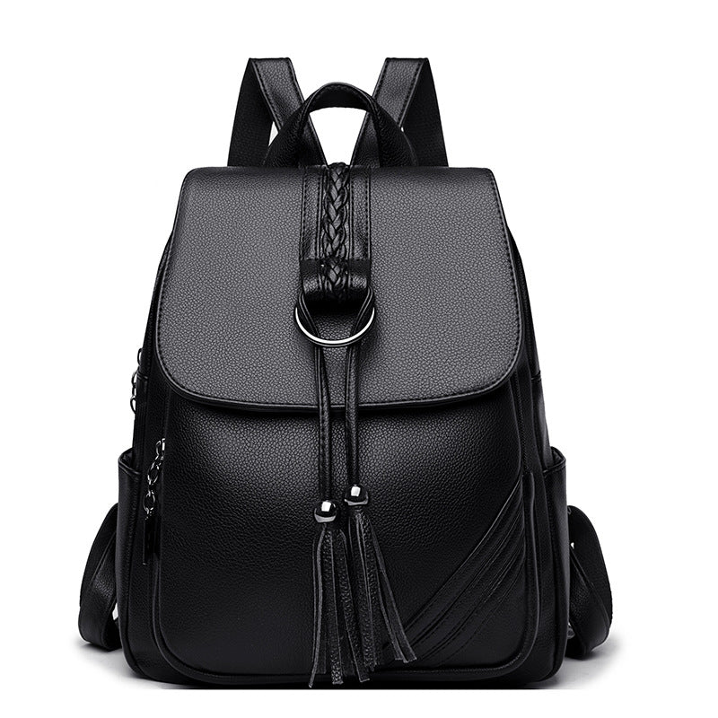 Chic Vintage-Inspired Backpack Bowlift
