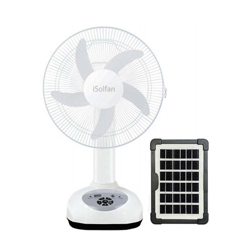 Ladies solar-powered stand fan with intelligent control Bowlift