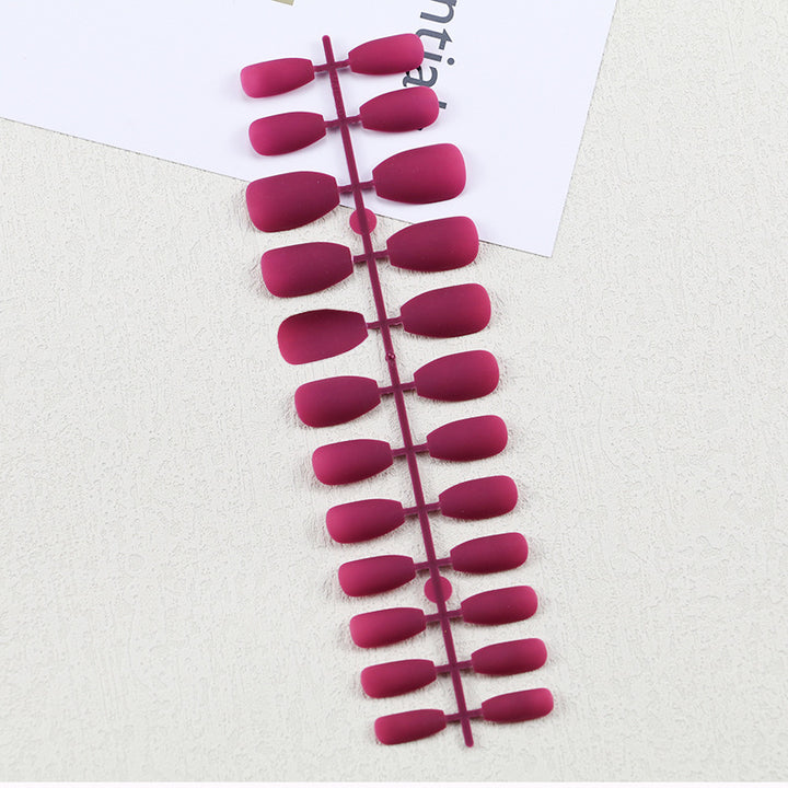 Premium Matte Finish Press-On Nail Tips Bowlift